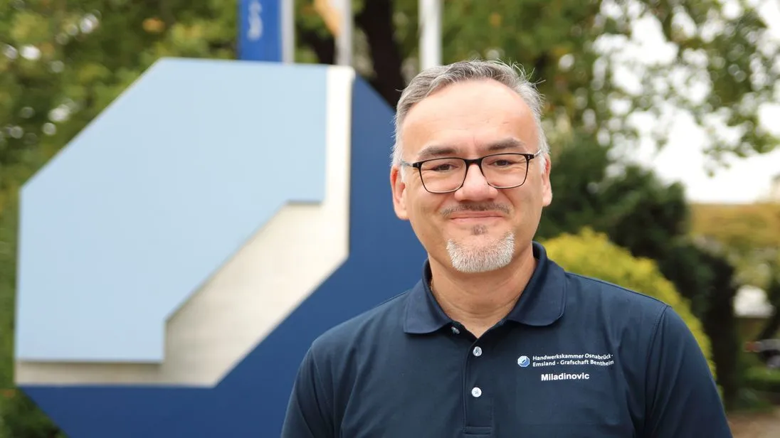Goran Miladinovic, Fachbereichsleiter Berufsbildung der Handwerkskammer Osnabrück-Emsland-Grafschaft Bentheim